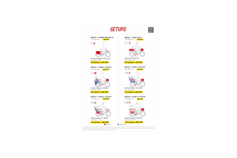 Prix très intéressants pour le Boost de chez Benno